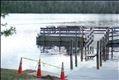 Lake Mary Dock Damage [Click here to view full size picture]