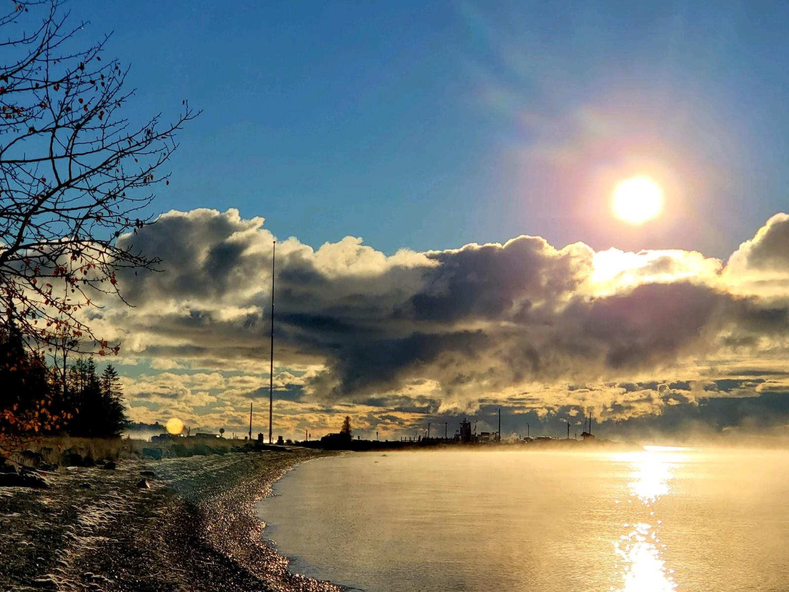 Sunrise on Bois Blance Island